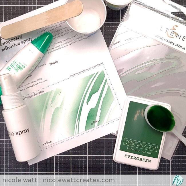 making non-aerosol temporary spray adhesive